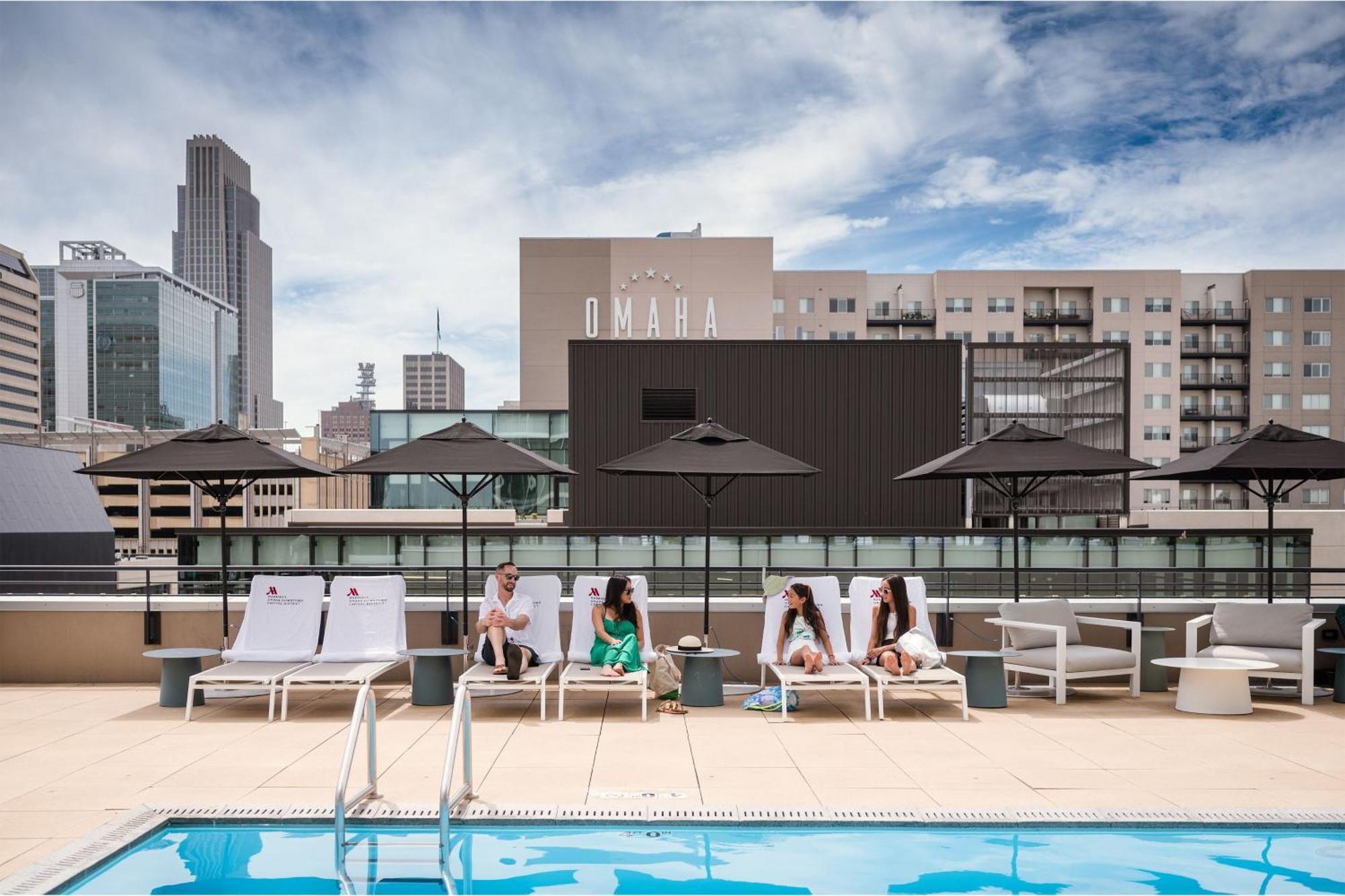 Hotel Omaha Marriott Downtown At The Capitol District Exterior foto